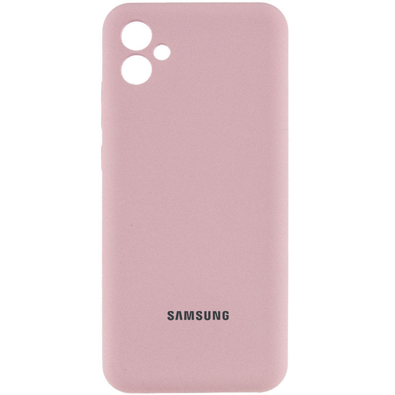 Чохол Silicone Cover Lakshmi Full Camera (AA) для Samsung Galaxy A06 | Мікрофібра на малюнкі №1