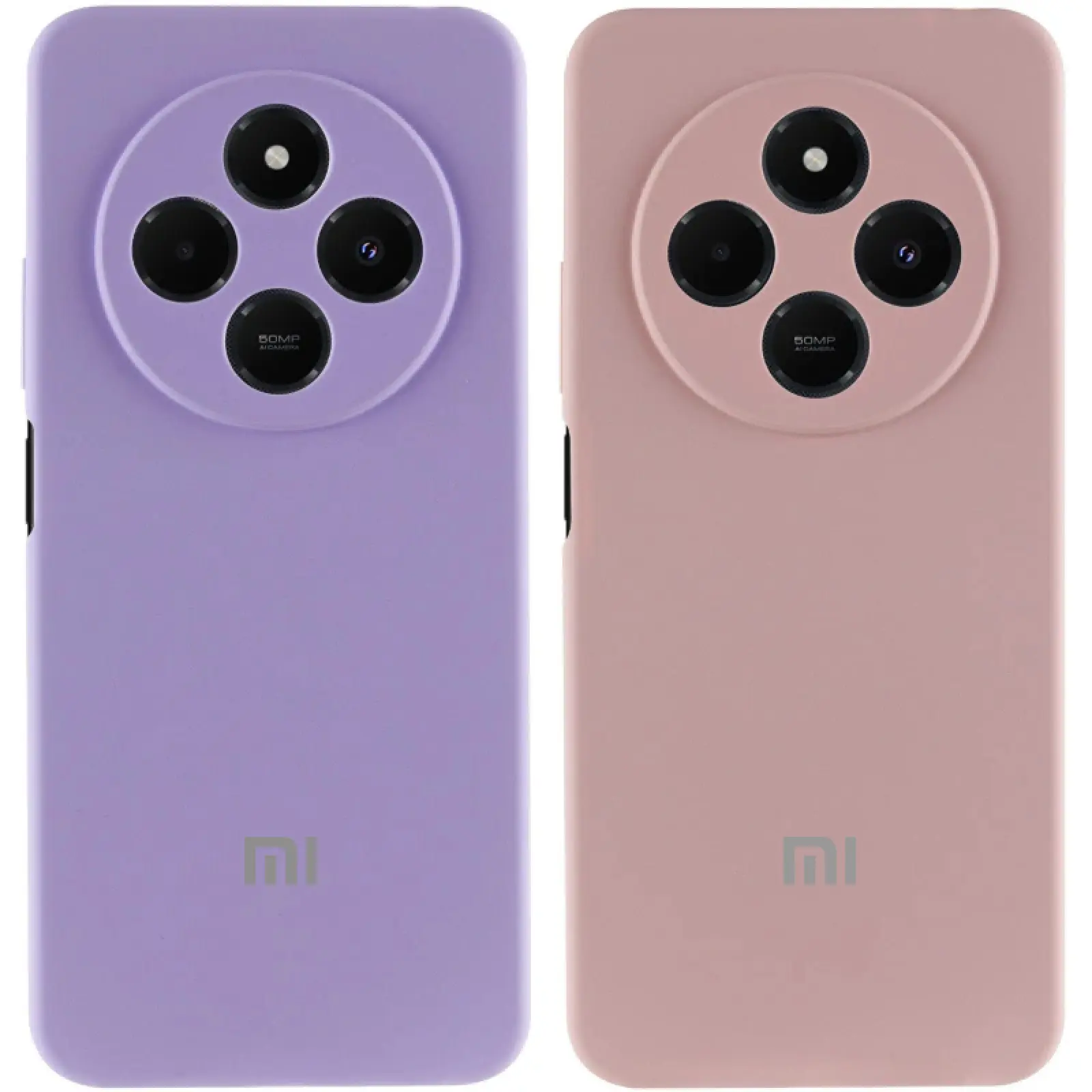 Чохол Silicone Cover Lakshmi Full Camera (AA) with logo для Xiaomi Redmi 14C / Poco C75, Силікон, купити оптом з доставкою