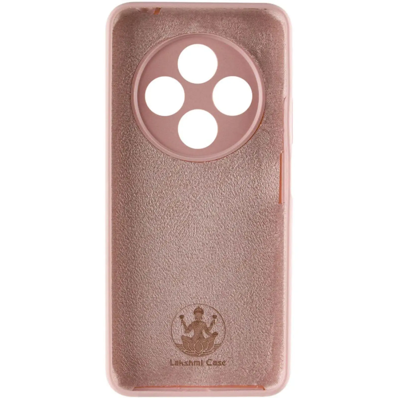Чохол Silicone Cover Lakshmi Full Camera (AA) with logo для Xiaomi Redmi 14C / Poco C75, Рожевий / Pink Sand 1, Силікон, купити оптом з доставкою