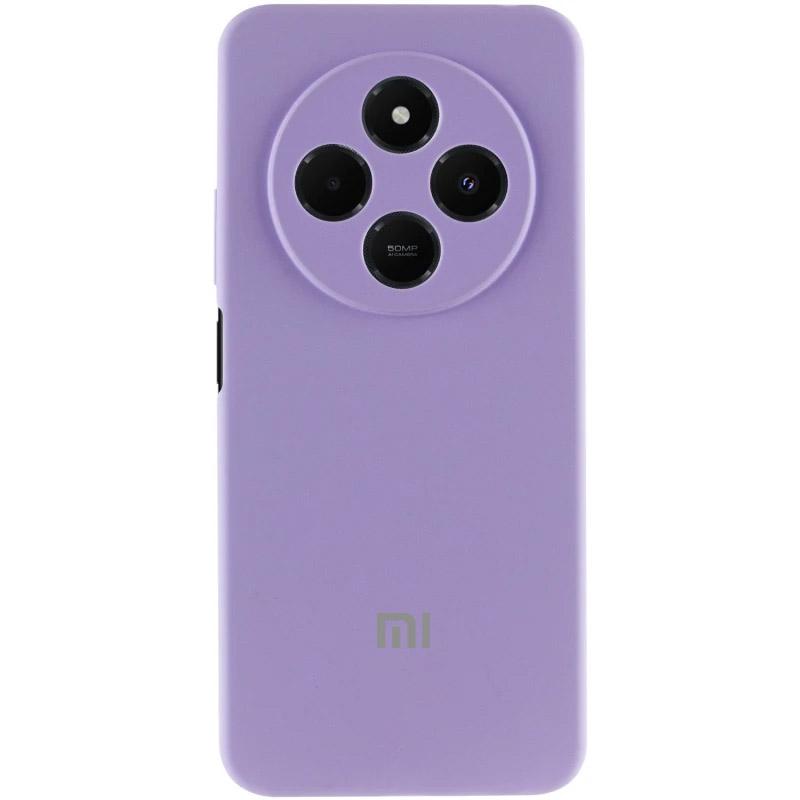 Чехол Silicone Cover Lakshmi Full Camera (AA) для Xiaomi Redmi 14C / Poco C75 | Микрофибра на картинке №1