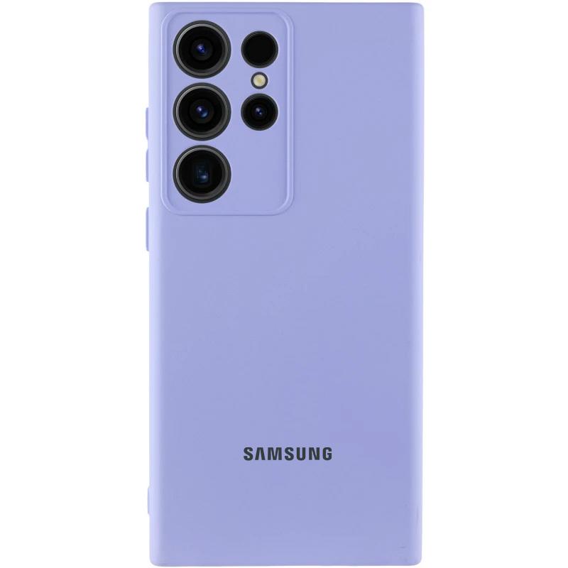 Чохол Silicone Cover Lakshmi Full Camera (AA) для Samsung Galaxy S25 Ultra | Мікрофібра на малюнкі №1