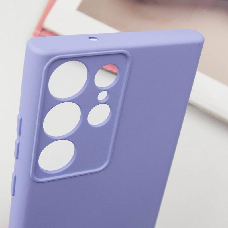 Чохол Silicone Cover Lakshmi Full Camera (AA) для Samsung Galaxy S25 Ultra | Мікрофібра на малюнкі №4