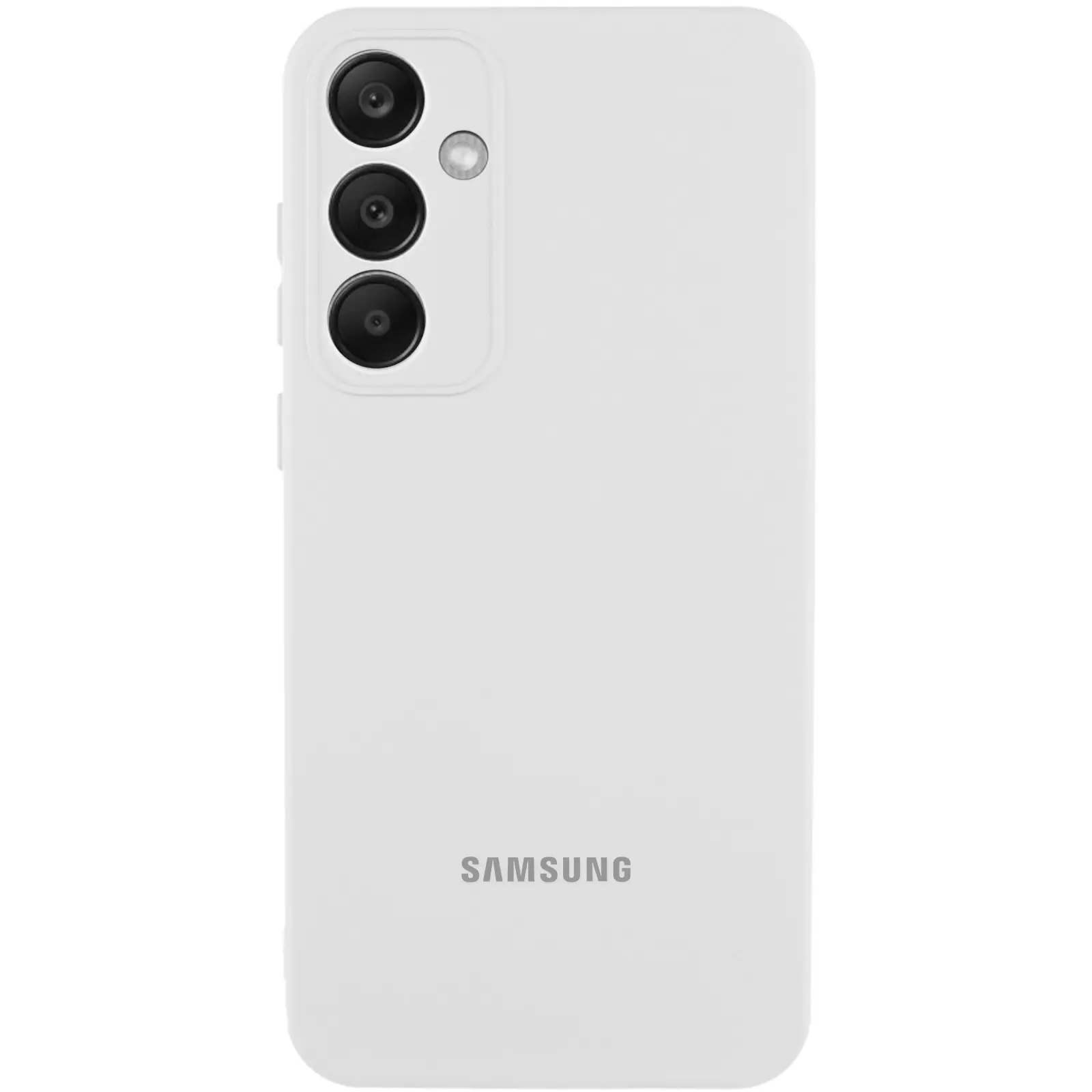 Чохол Silicone Cover Lakshmi Full Camera (AA) with logo для Samsung Galaxy S25+, Білий / White, Силікон, купити оптом з доставкою