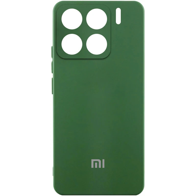 Чохол Silicone Cover Lakshmi Full Camera (AA) для Xiaomi 15 | Мікрофібра на малюнкі №1