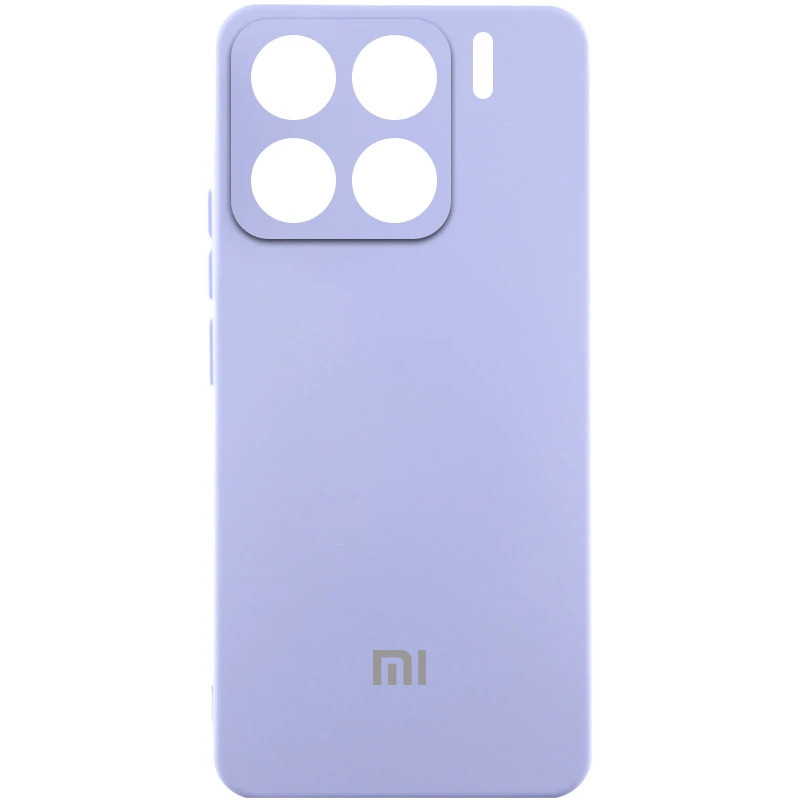 Чехол Silicone Cover Lakshmi Full Camera (AA) для Xiaomi 15 | Микрофибра на картинке №1
