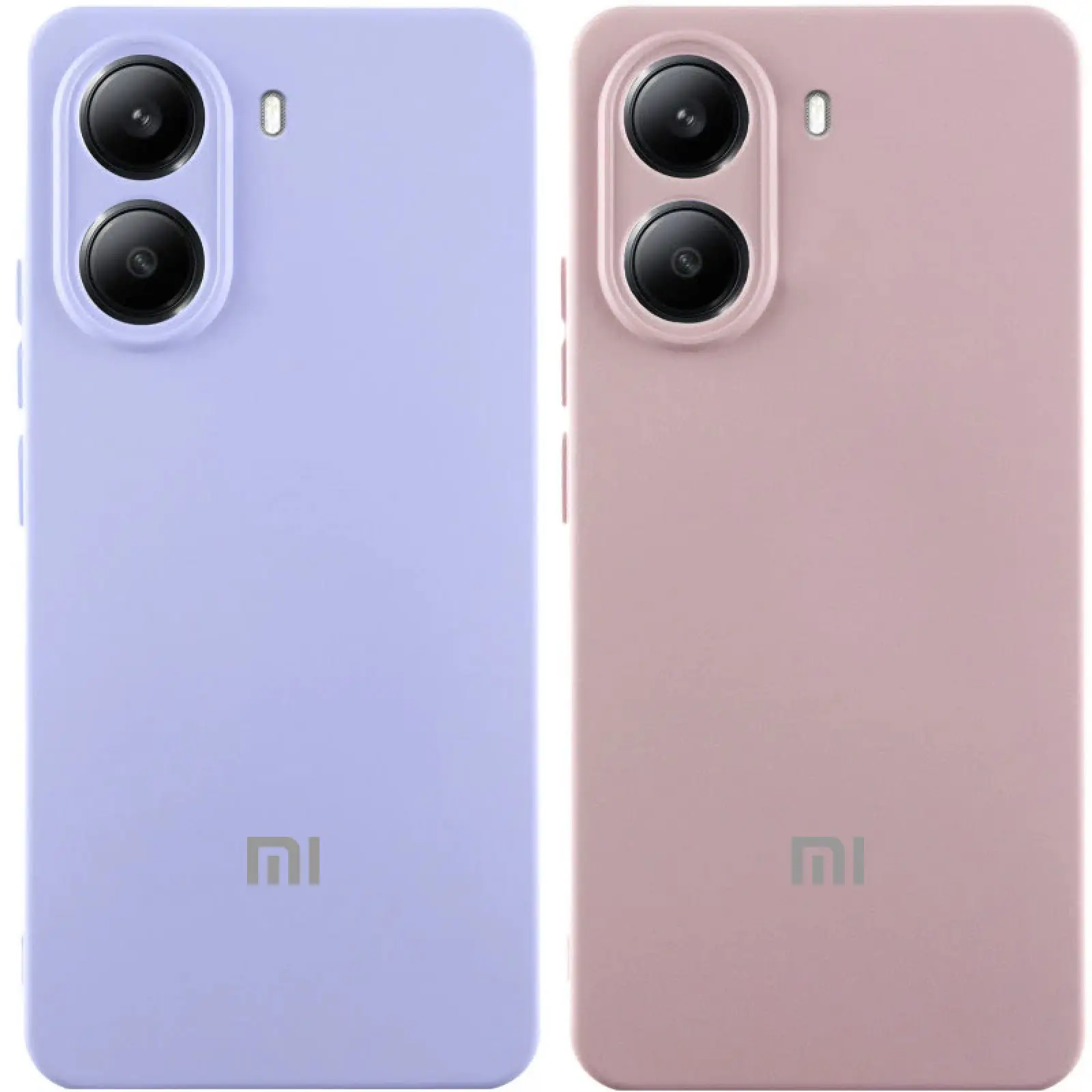 Чехол Silicone Cover Lakshmi Full Camera (AA) with logo для Xiaomi Poco X7 Pro, Силикон, купить оптом с доставкой