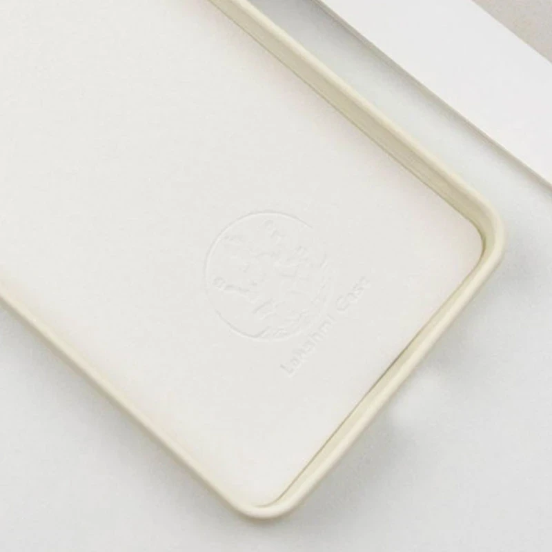 Чехол Silicone Cover Lakshmi Full Camera (AA) with logo для Xiaomi Redmi Note 14 4G (Int. version), Белый / White 1, Силикон, купить оптом с доставкой