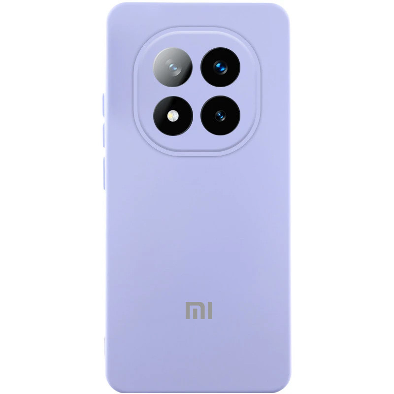Чохол Silicone Cover Lakshmi Full Camera (AA) для Xiaomi Poco X7 | Мікрофібра на малюнкі №1