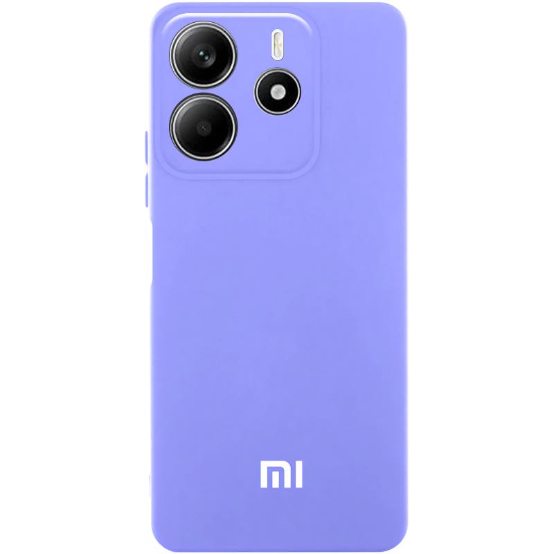 Чехол Silicone Cover Lakshmi Full Camera (AA) для Xiaomi Redmi Note 14 4G (Europe version) | Микрофибра на картинке №1