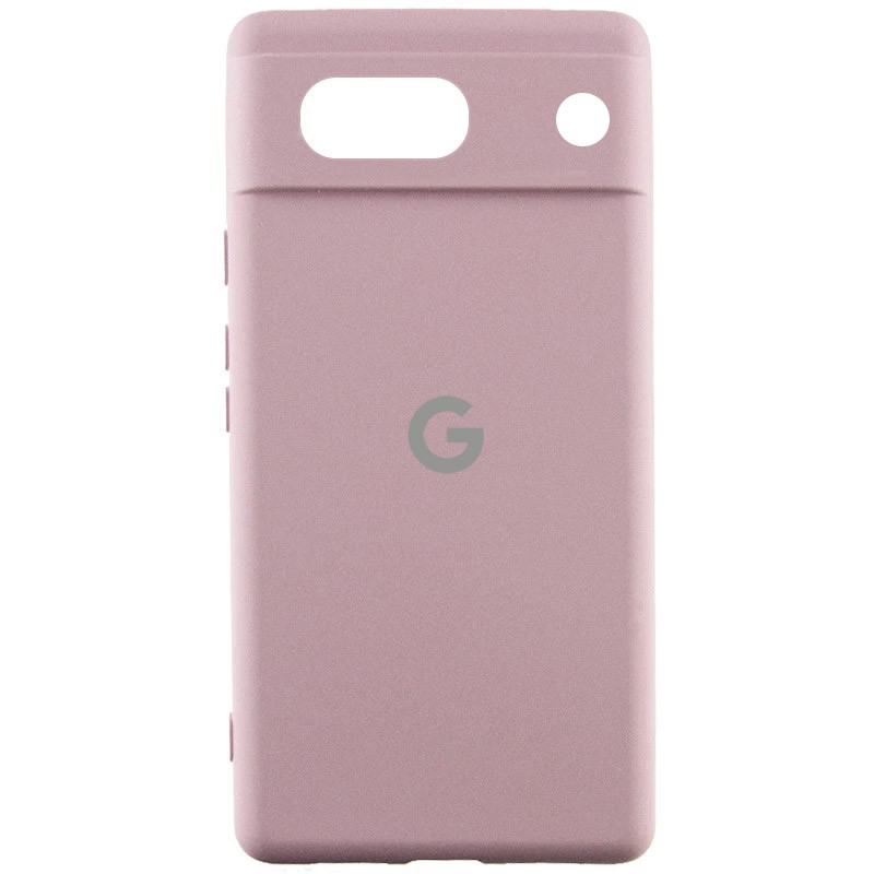 Чохол Silicone Cover Lakshmi Full Camera (AA) для Google Pixel 9a | Мікрофібра на малюнкі №1