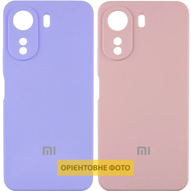 Чехол Silicone Cover Lakshmi Full Camera (AA) with logo для Xiaomi Redmi 15C (EU), Силикон, купить оптом с доставкой
