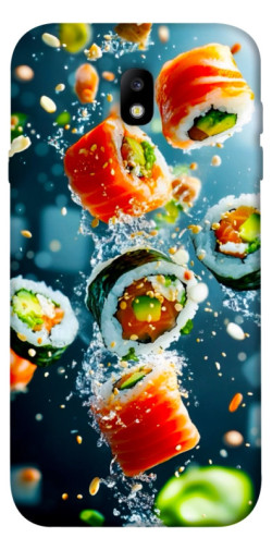 Чехол itsPrint Sushi falling для Samsung J730 Galaxy J7 (2017)