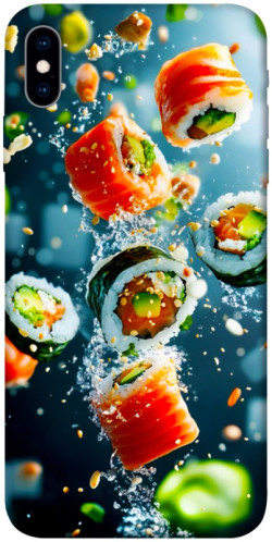 Чехол itsPrint Sushi falling для Apple iPhone X (5.8")
