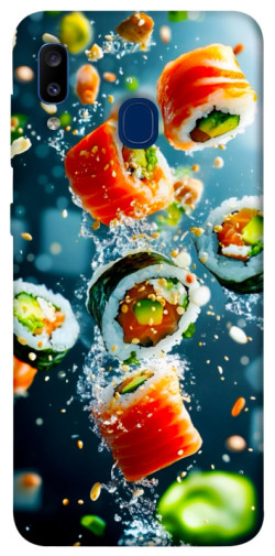 Чехол itsPrint Sushi falling для Samsung Galaxy A20 / A30