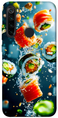 Чехол itsPrint Sushi falling для Xiaomi Redmi Note 8