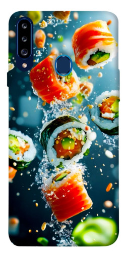 Чехол itsPrint Sushi falling для Samsung Galaxy A20s