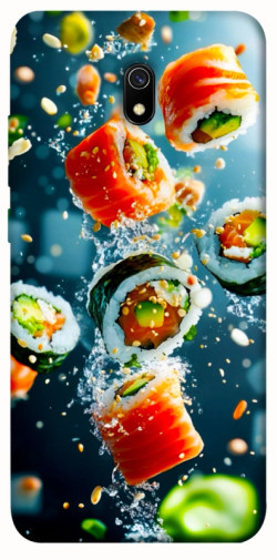 Чехол itsPrint Sushi falling для Xiaomi Redmi 8a