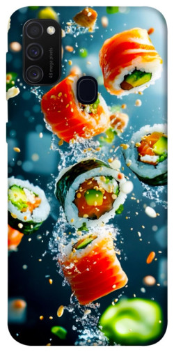 Чохол itsPrint Sushi falling для Samsung Galaxy M30s / M21