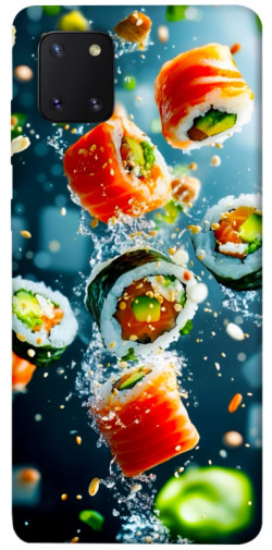 Чехол itsPrint Sushi falling для Samsung Galaxy Note 10 Lite (A81)