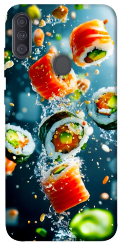 Чехол itsPrint Sushi falling для Samsung Galaxy A11