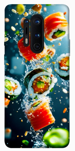 Чехол itsPrint Sushi falling для OnePlus 8 Pro