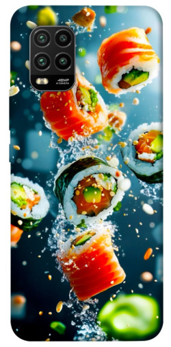 Чехол itsPrint Sushi falling для Xiaomi Mi 10 Lite