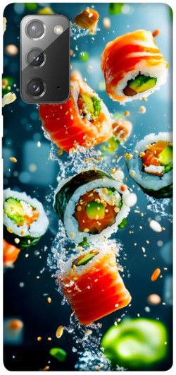 Чехол itsPrint Sushi falling для Samsung Galaxy Note 20