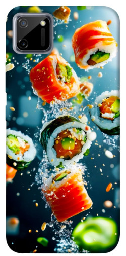Чехол itsPrint Sushi falling для Realme C11