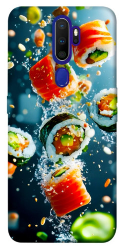 Чехол itsPrint Sushi falling для Oppo A5 (2020) / Oppo A9 (2020)