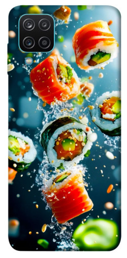 Чехол itsPrint Sushi falling для Samsung Galaxy A12