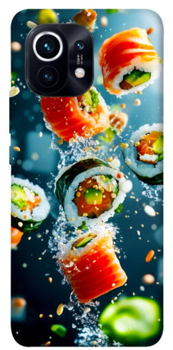Чехол itsPrint Sushi falling для Xiaomi Mi 11