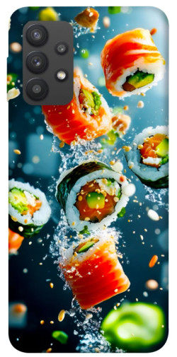 Чехол itsPrint Sushi falling для Samsung Galaxy A32 (A325F) 4G