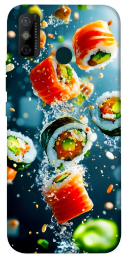 Чохол itsPrint Sushi falling для TECNO Spark 6 Go