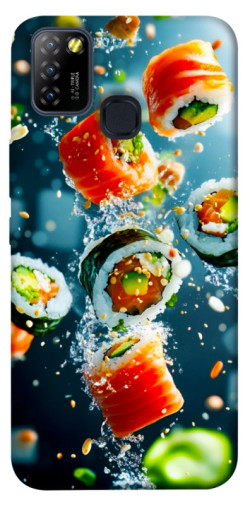 Чехол itsPrint Sushi falling для Infinix Hot 10 Lite