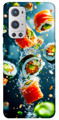 Чехол itsPrint Sushi falling для OnePlus 9 Pro