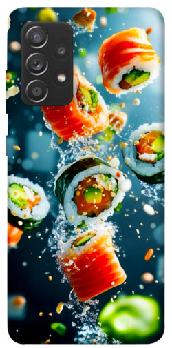 Чехол itsPrint Sushi falling для Samsung Galaxy A72 4G / A72 5G