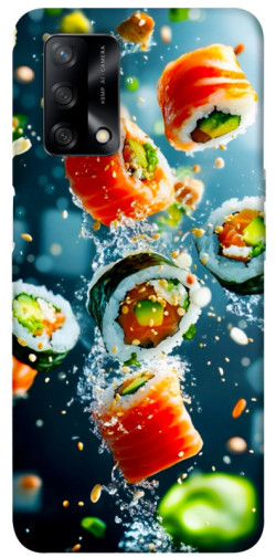 Чехол itsPrint Sushi falling для Oppo A74 4G