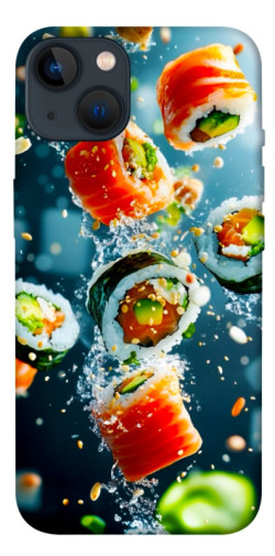 Чехол itsPrint Sushi falling для Apple iPhone 13 (6.1")