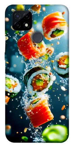 Чехол itsPrint Sushi falling для Realme C21