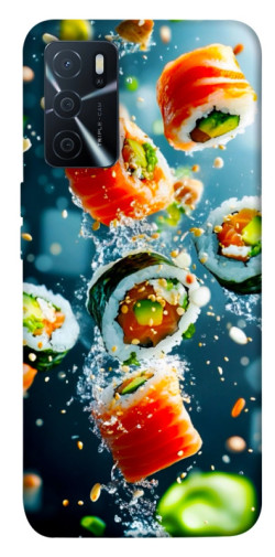 Чохол itsPrint Sushi falling для Oppo A16s / A16