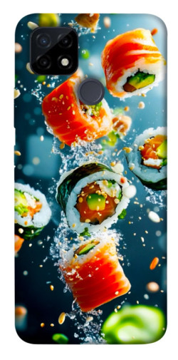 Чехол itsPrint Sushi falling для Realme C21Y