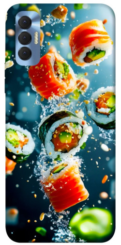 Чехол itsPrint Sushi falling для TECNO Spark 8P