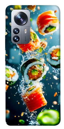 Чехол itsPrint Sushi falling для Xiaomi 12 / 12X