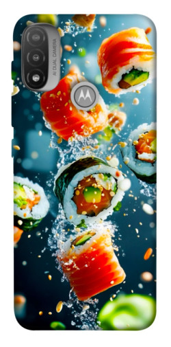 Чехол itsPrint Sushi falling для Motorola Moto E20