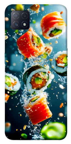 Чехол itsPrint Sushi falling для Oppo A72 5G / A73 5G