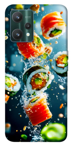 Чехол itsPrint Sushi falling для Realme 9 Pro