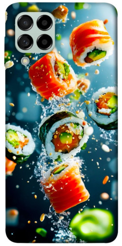 Чехол itsPrint Sushi falling для Samsung Galaxy M53 5G
