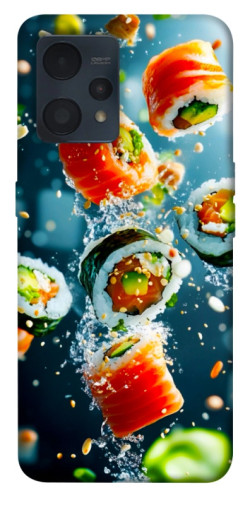 Чехол itsPrint Sushi falling для Realme 9 4G / 9 Pro+
