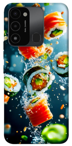 Чехол itsPrint Sushi falling для TECNO Spark 8C