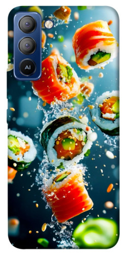 Чохол itsPrint Sushi falling для TECNO Pop 5 LTE